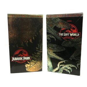 Jurassic Park & The Lost World Collectors Edition VHS Box Set